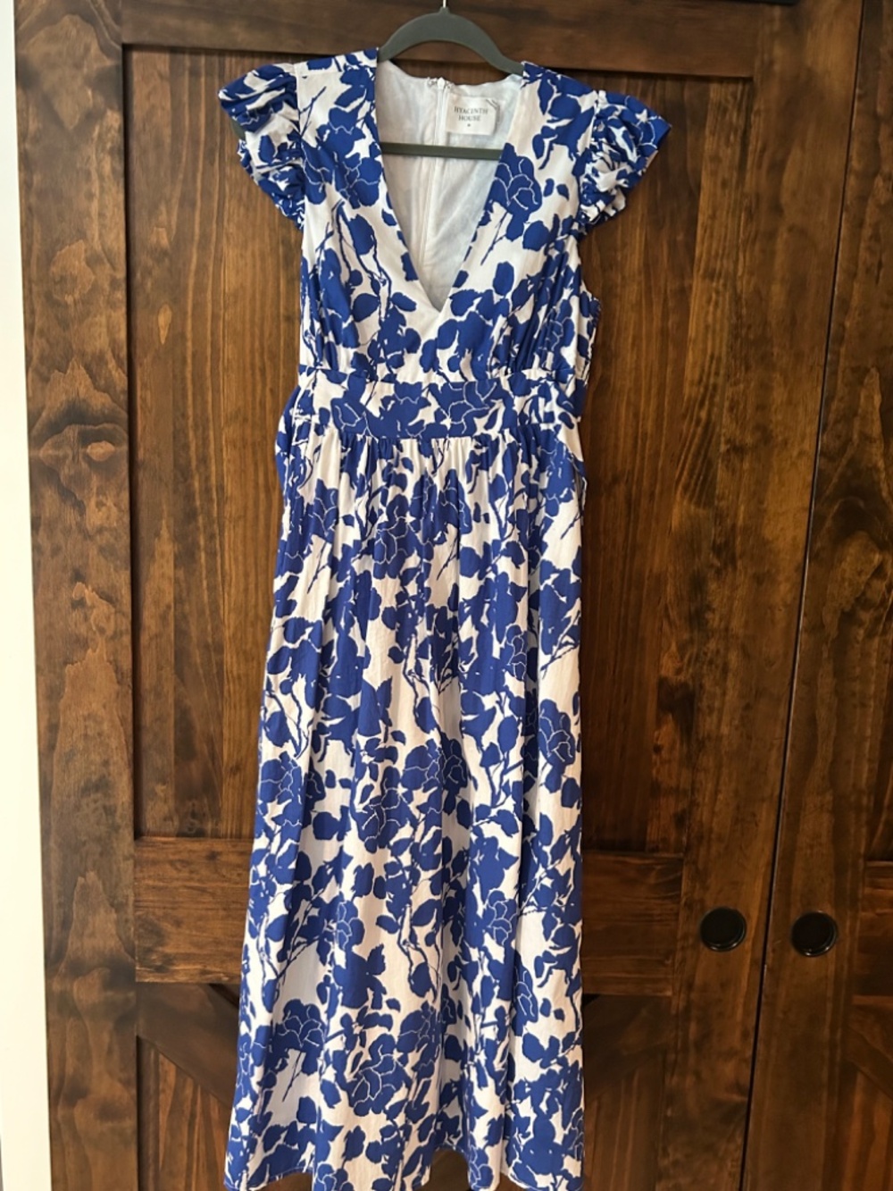 Hyacinth House Blue Floral Dress